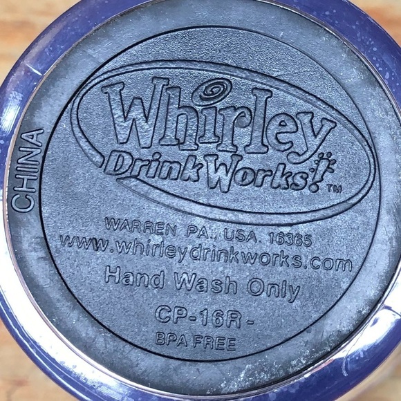 Whirley Drink Works 16oz MS State Bulldogs Maroon & White Chevron Tumbler - Picture 7 of 7